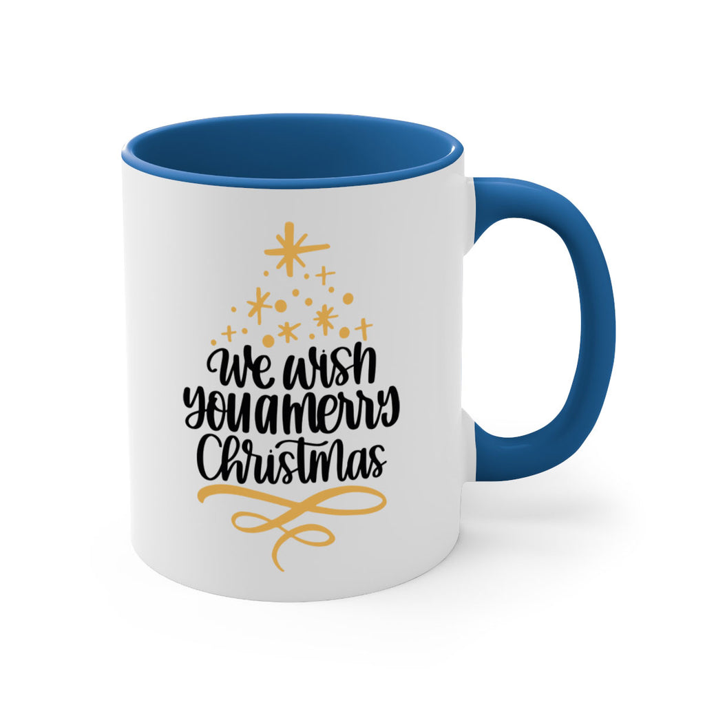 we wish you a merry christmas gold 32#- christmas-Mug / Coffee Cup