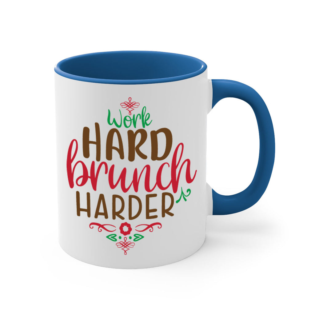 work hard brunch harder 1#- christmas-Mug / Coffee Cup