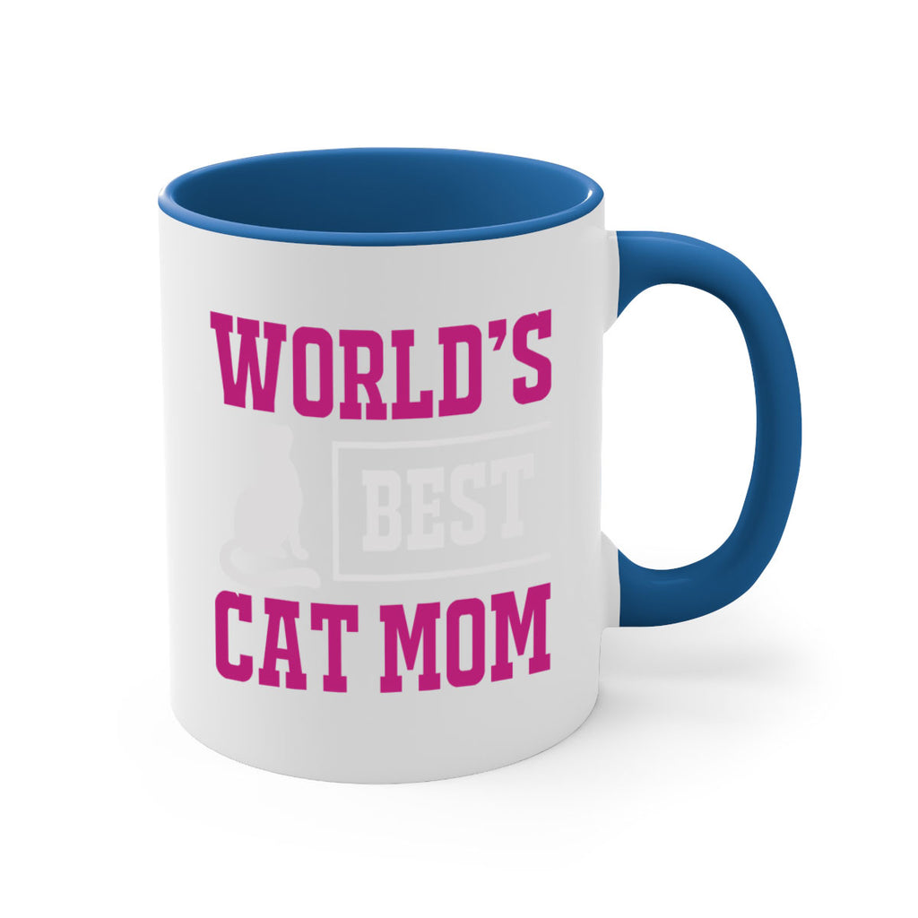 world’s best cat mom 16#- mom-Mug / Coffee Cup