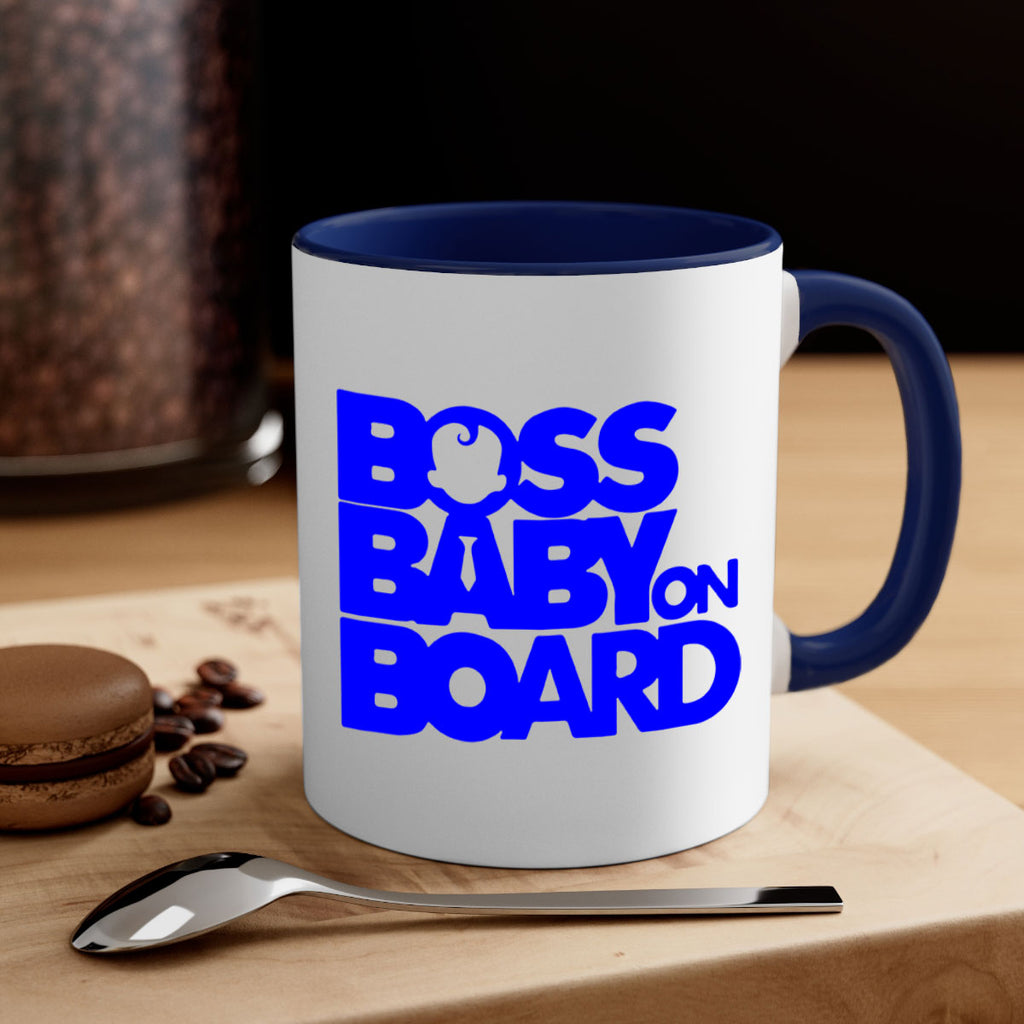 Boss Baby On Board 2#- black words - phrases-Mug / Coffee Cup