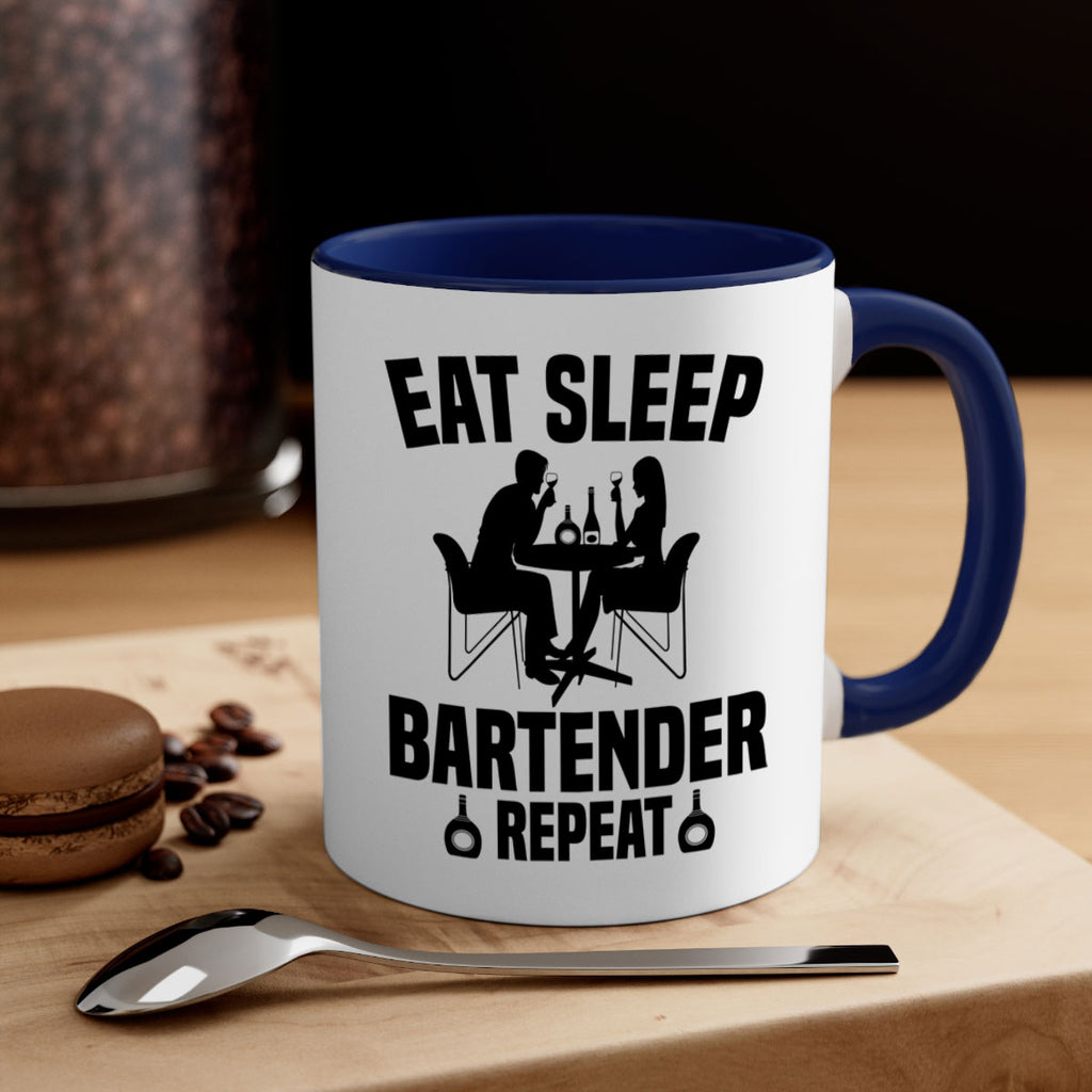 Eat sleep Style 3#- bartender-Mug / Coffee Cup