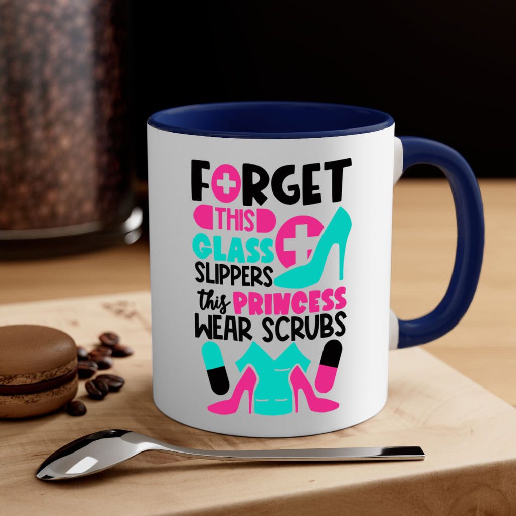 Forget This Glass Slippers This Princess Wear Scrubs Style Style 185#- nurse-Mug / Coffee Cup