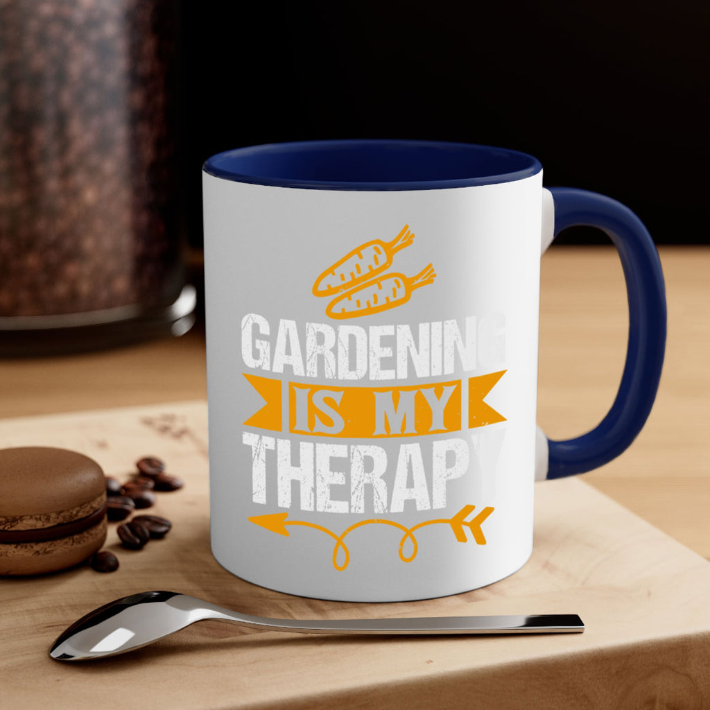Gardending is my Therapy 64#- Farm and garden-Mug / Coffee Cup