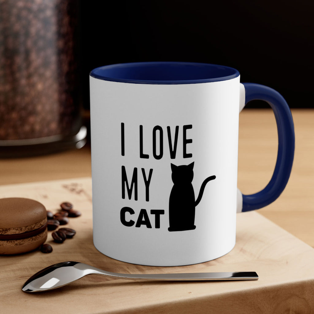 I Love My Cat Style 57#- cat-Mug / Coffee Cup