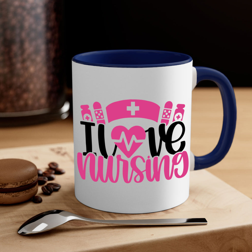 I Love Nursing Style Style 171#- nurse-Mug / Coffee Cup
