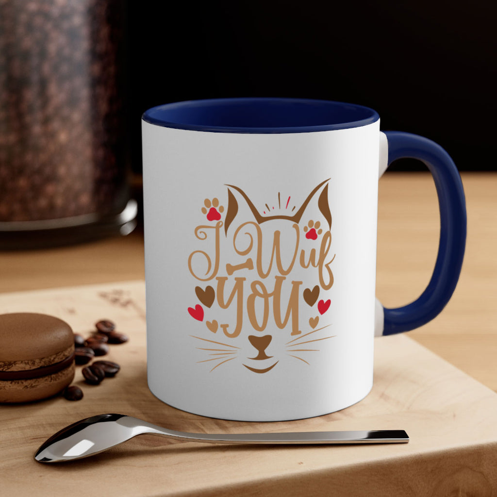 I Wuf You Style 16#- cat-Mug / Coffee Cup