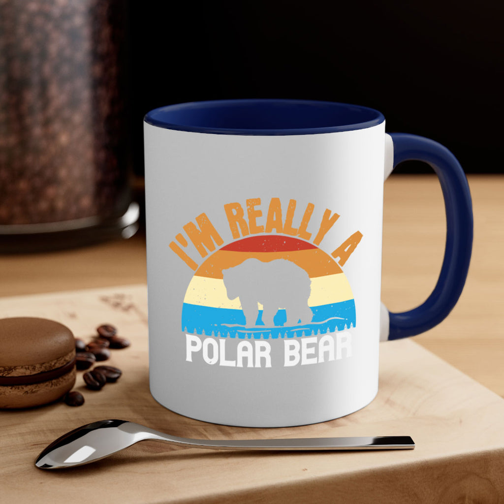 I'm Really A Polar Bear 38#- bear-Mug / Coffee Cup