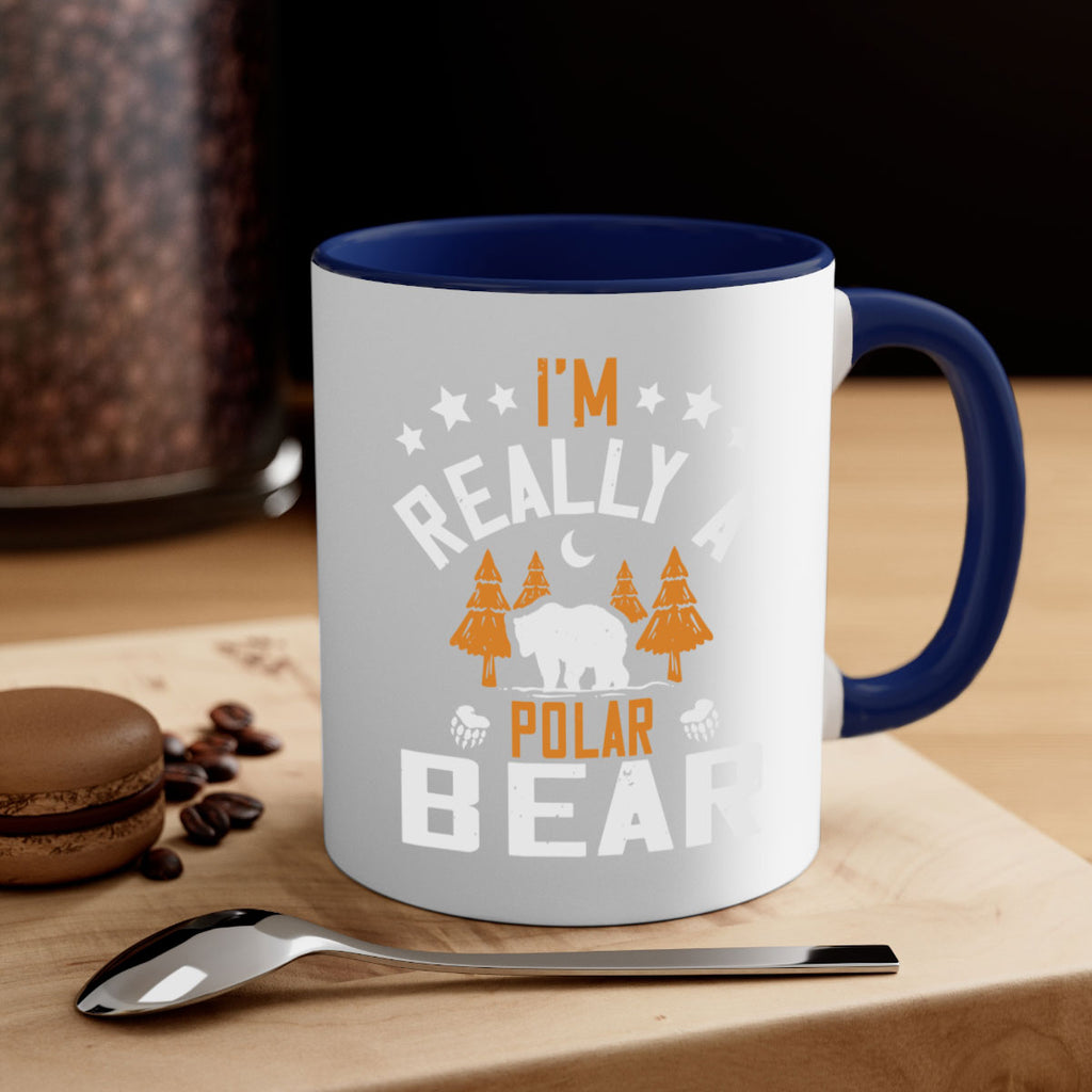 I'm really a polar bear 17#- bear-Mug / Coffee Cup
