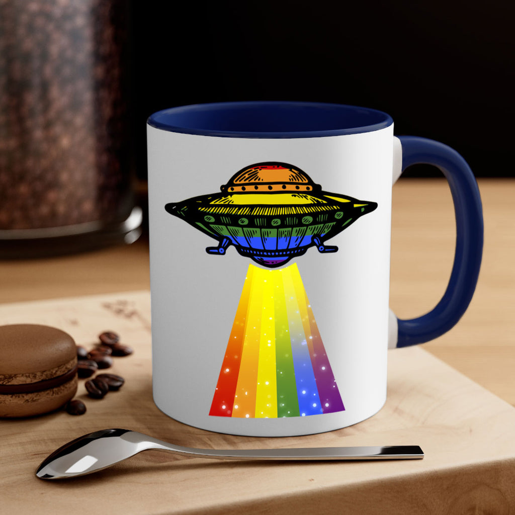 Lgbt Ufo Rainbow Alien Lgbt Pride Png 23#- lgbt-Mug / Coffee Cup