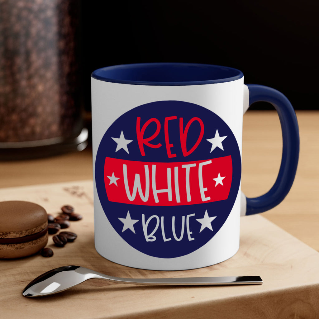 Red White Blue Style 170#- 4th Of July-Mug / Coffee Cup