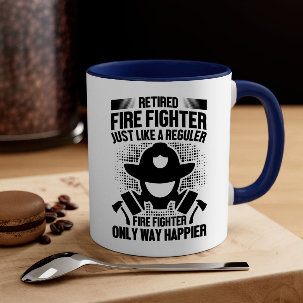 Retired fire Style 40#- fire fighter-Mug / Coffee Cup
