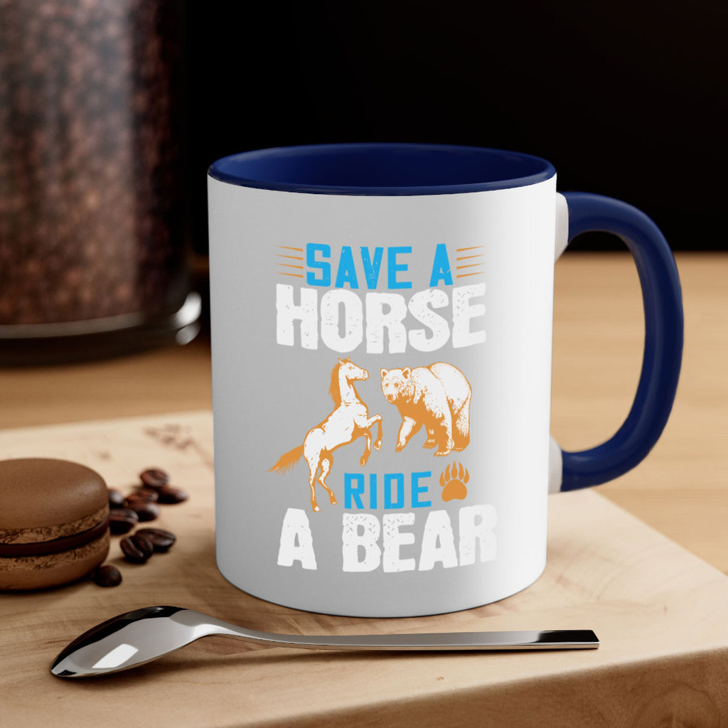 Save a horse, ride a bear 27#- bear-Mug / Coffee Cup