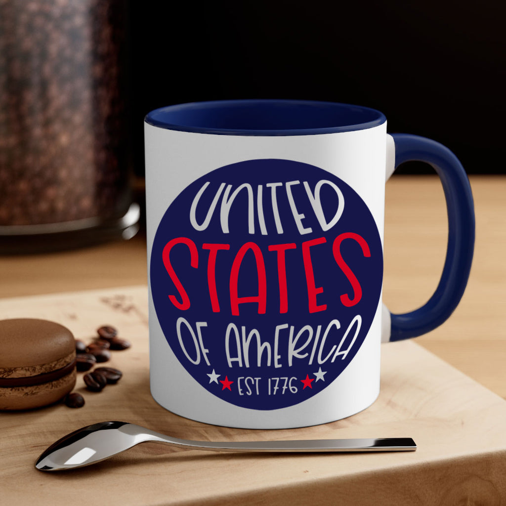 United States Of America Est Style 176#- 4th Of July-Mug / Coffee Cup