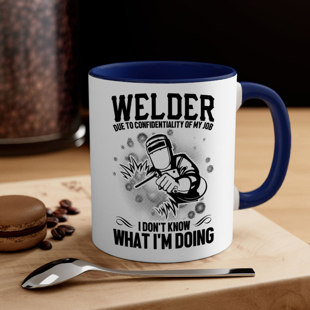Welder due to Style 5#- welder-Mug / Coffee Cup