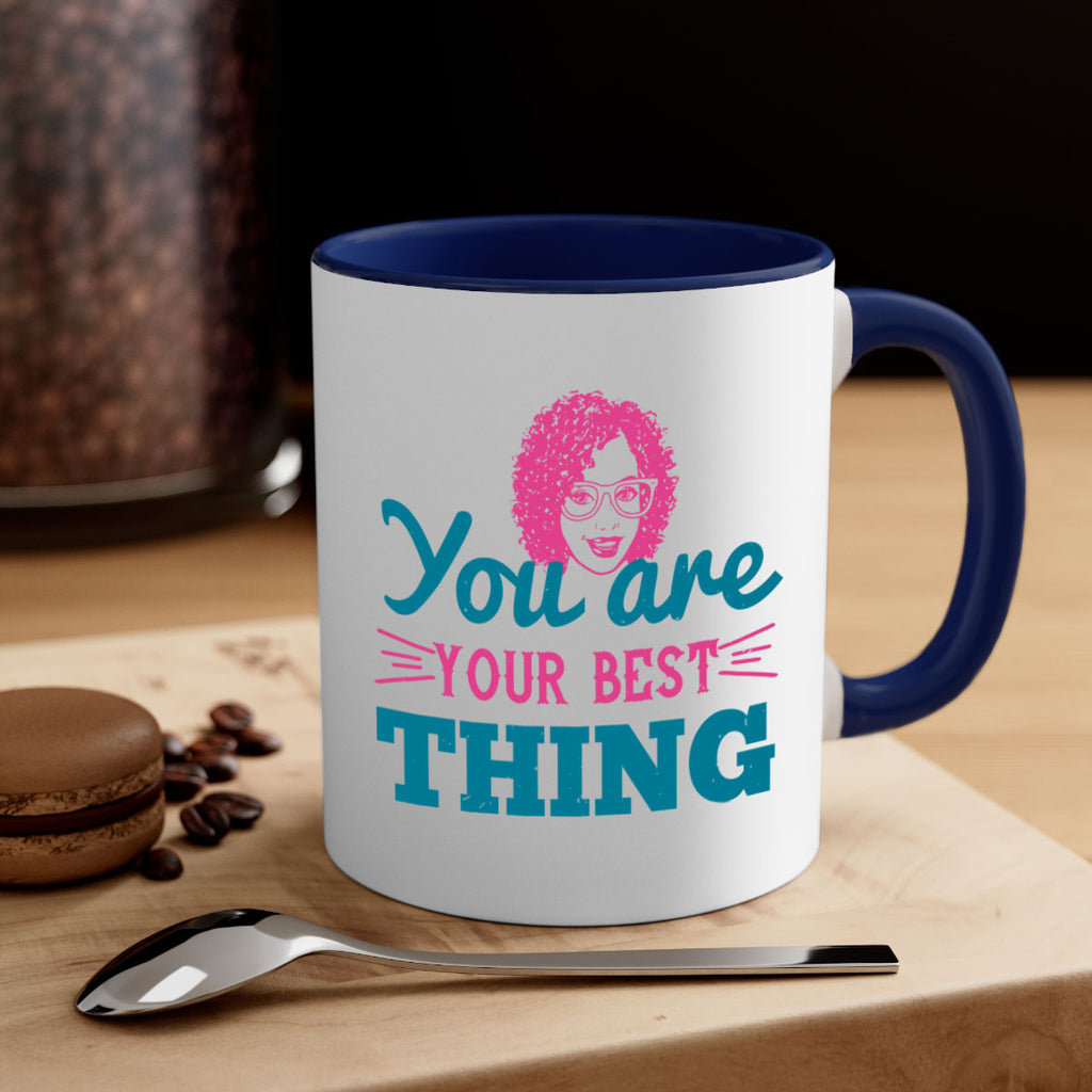 You are your best thing Style 49#- Afro - Black-Mug / Coffee Cup