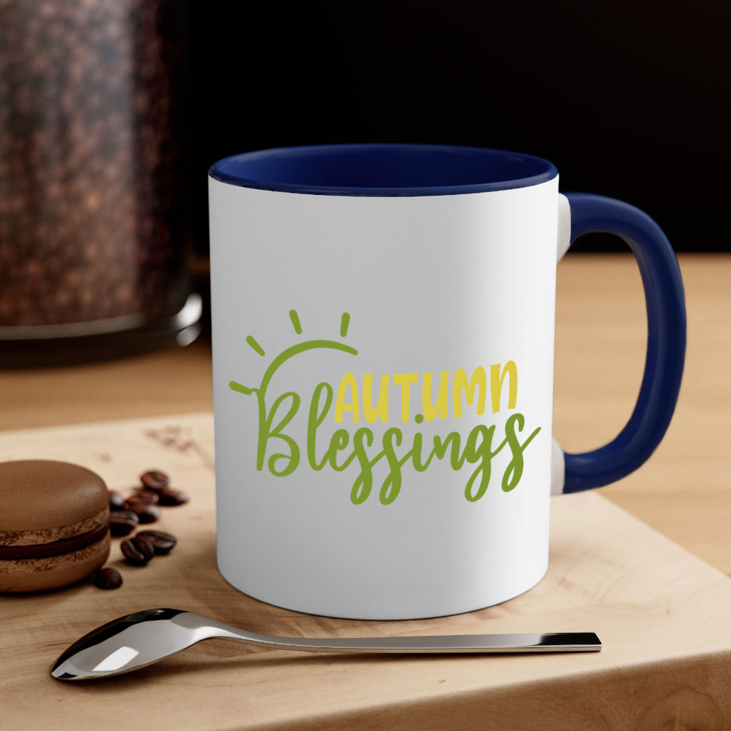 autumn blessings 66#- thanksgiving-Mug / Coffee Cup