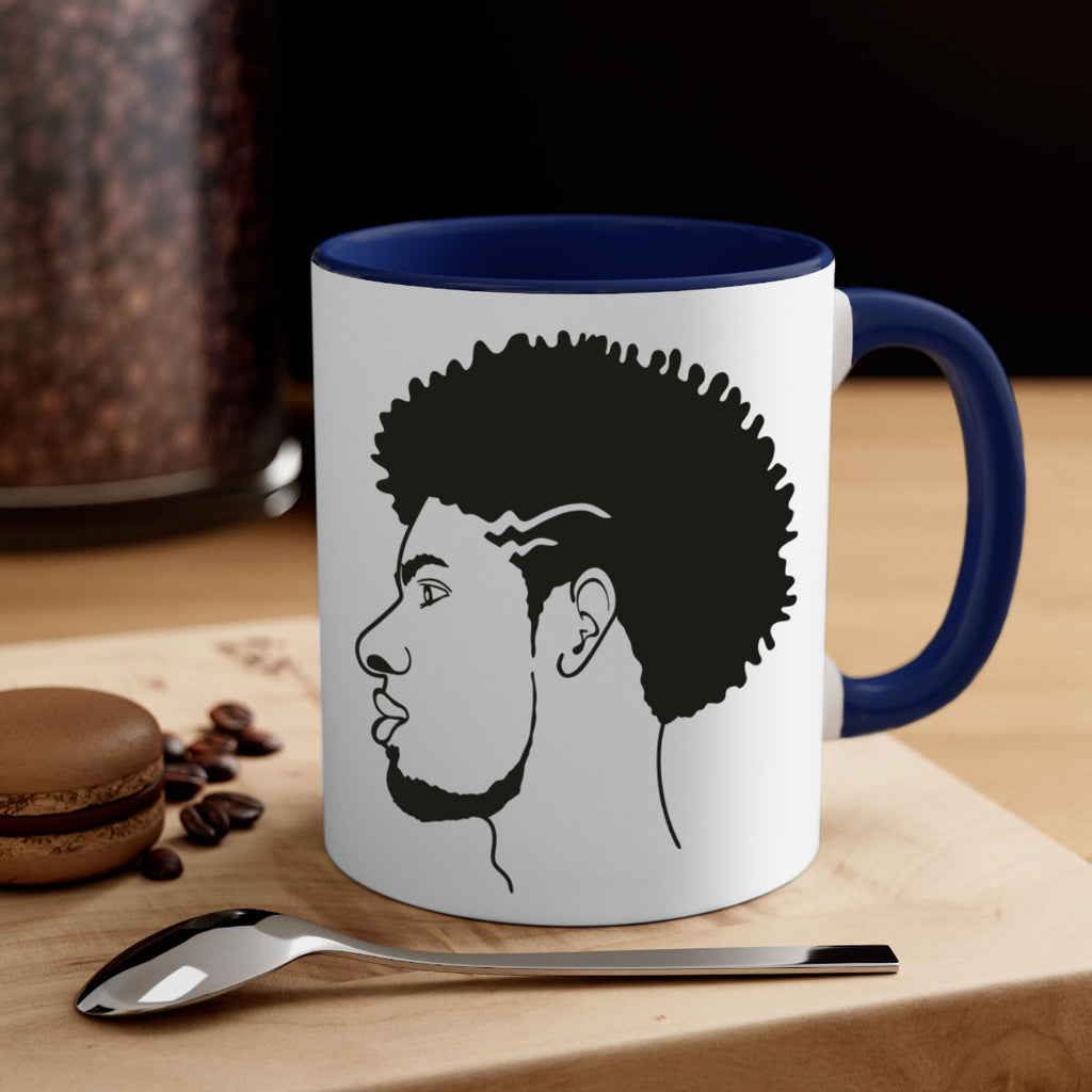 beardman 47#- Black men - Boys-Mug / Coffee Cup