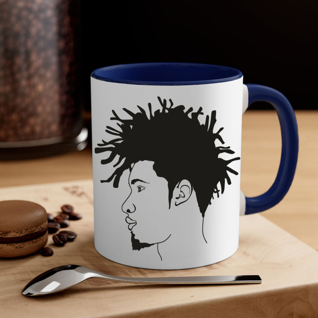 beardman 51#- Black men - Boys-Mug / Coffee Cup