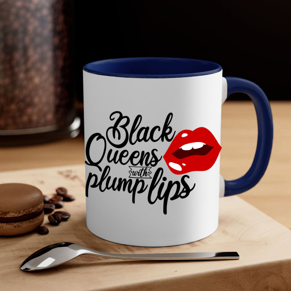 black queens plump lips Style 54#- Black women - Girls-Mug / Coffee Cup