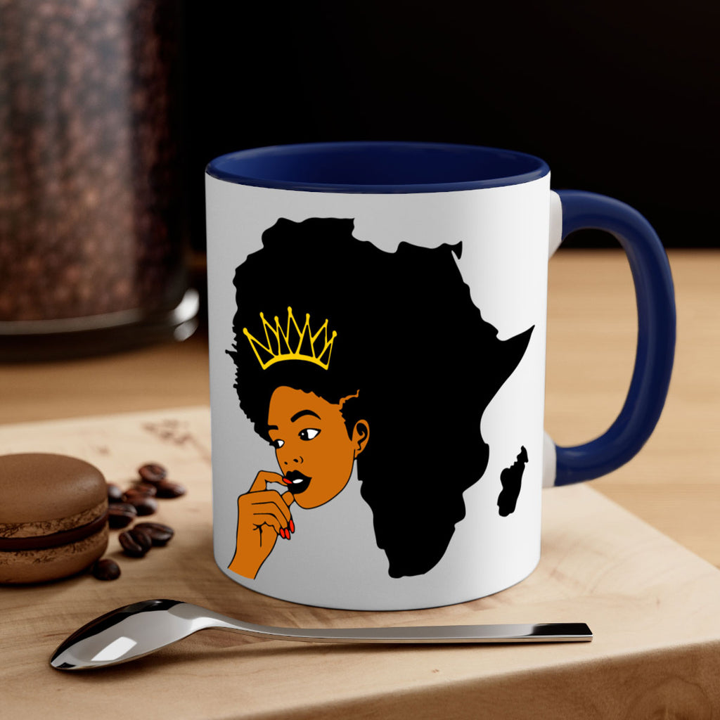 black women - queen 24#- Black women - Girls-Mug / Coffee Cup