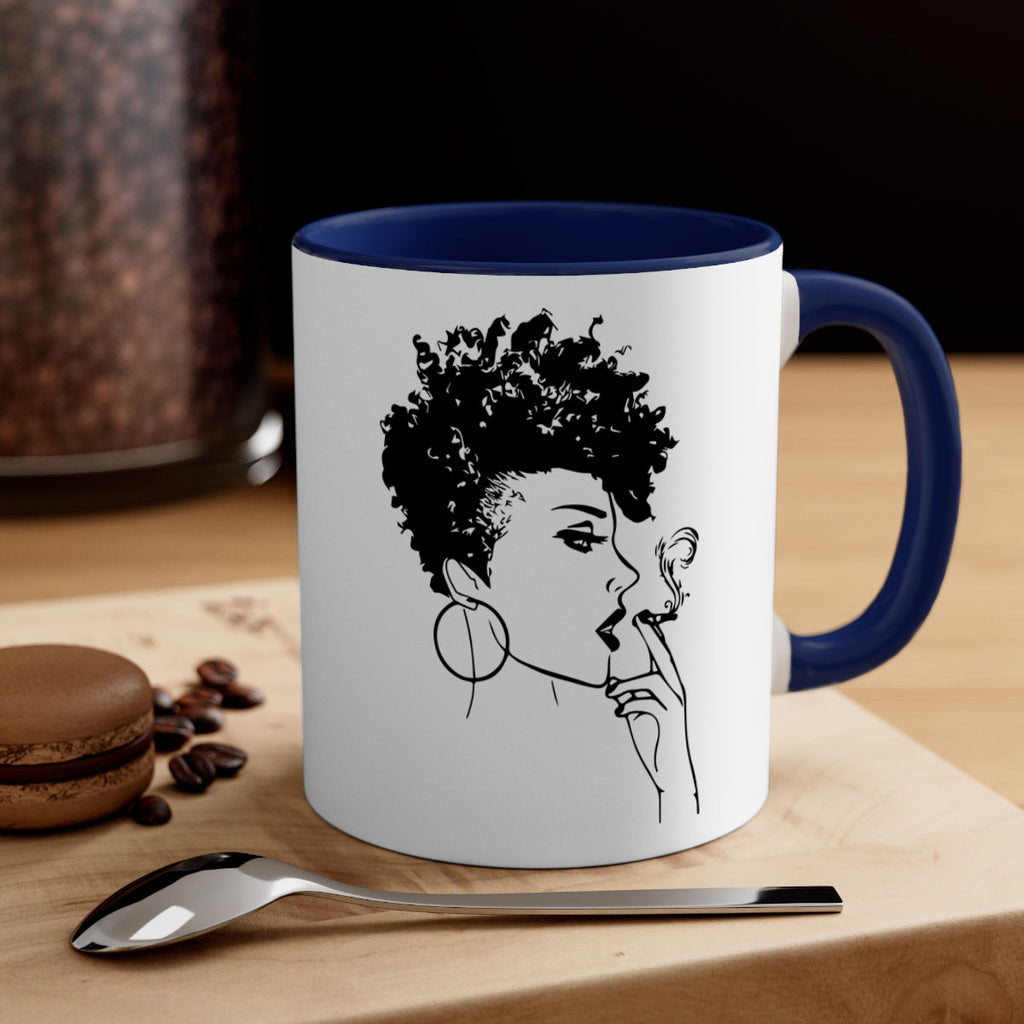black women - queen 8#- Black women - Girls-Mug / Coffee Cup