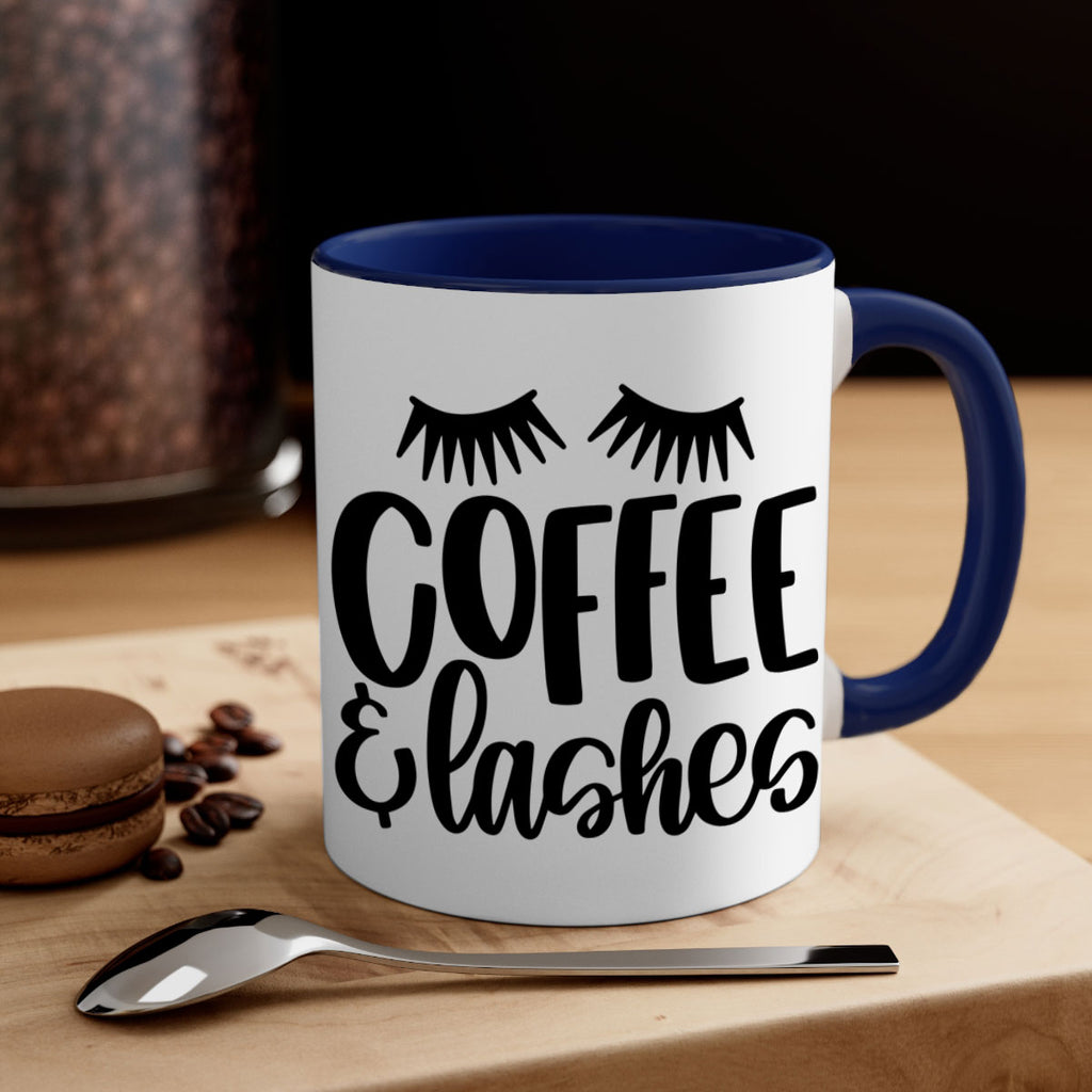 coffee lashes 177#- coffee-Mug / Coffee Cup