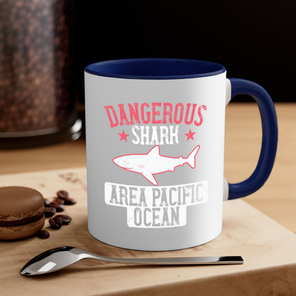 dangerous shark area pacific ocean Style 92#- Shark-Fish-Mug / Coffee Cup