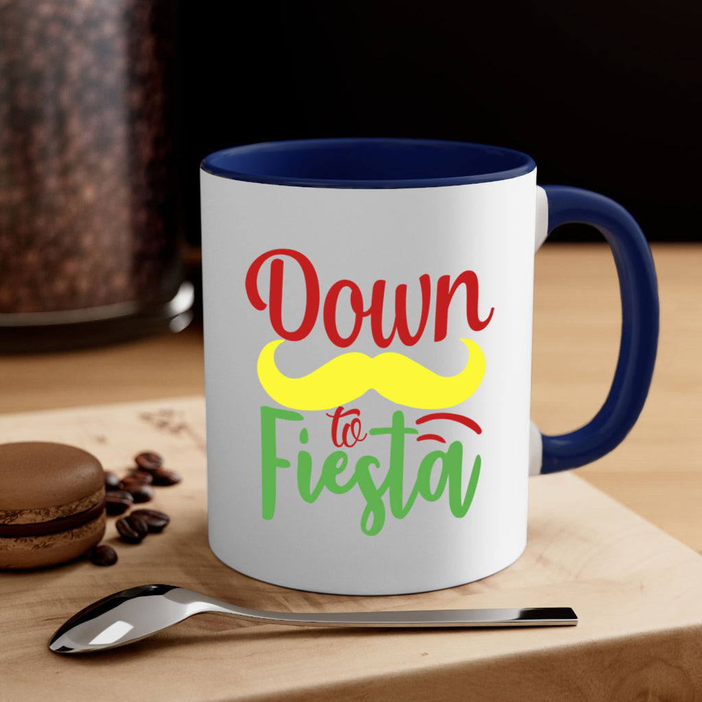 down to fiesta 3#- cinco de mayo-Mug / Coffee Cup