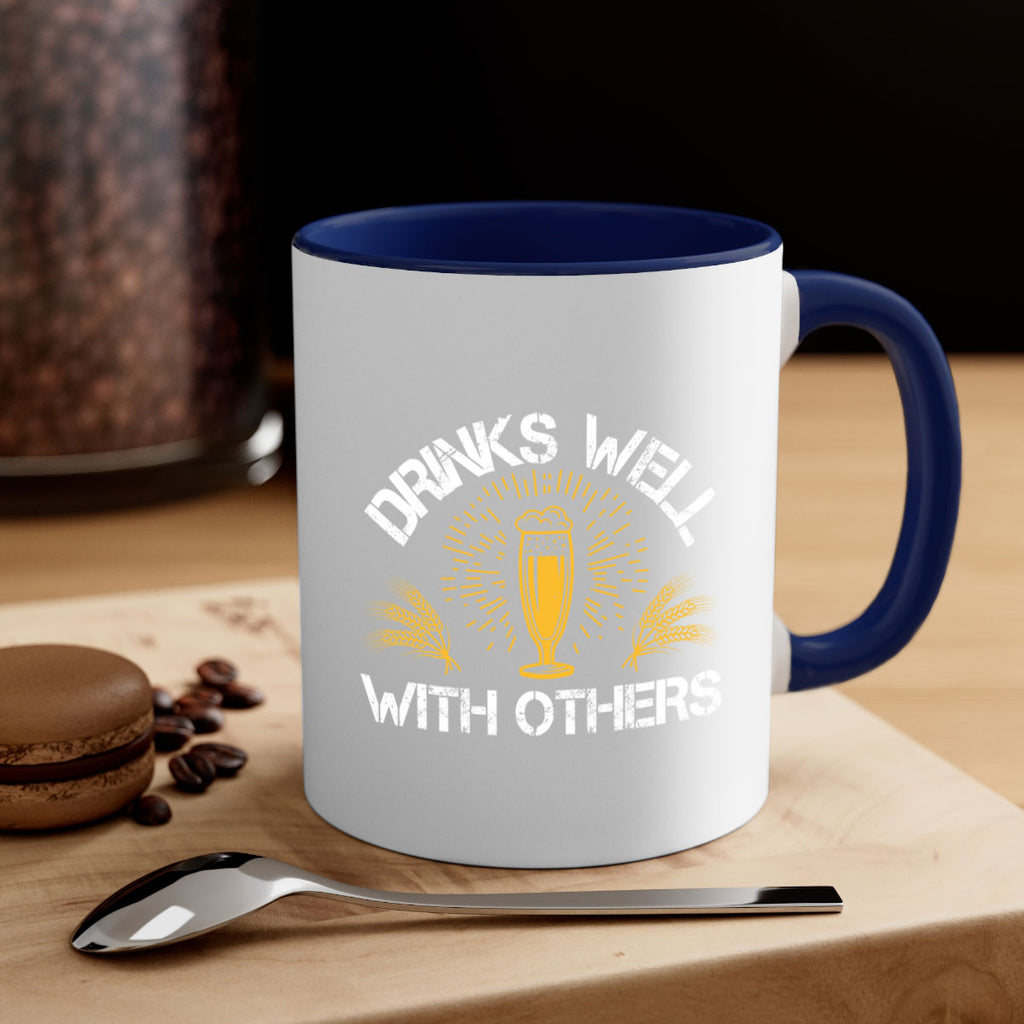 drinks well with others 90#- beer-Mug / Coffee Cup