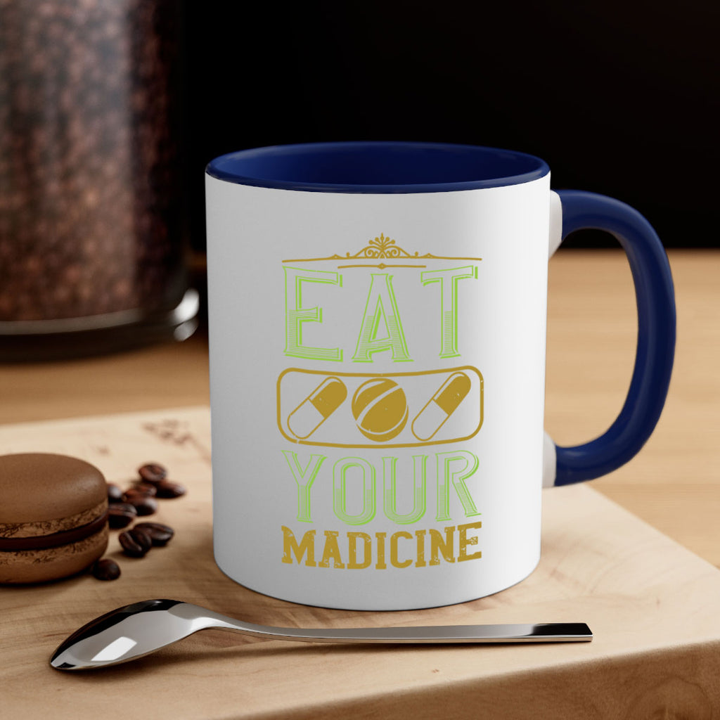 eat your madicine 141#- vegan-Mug / Coffee Cup