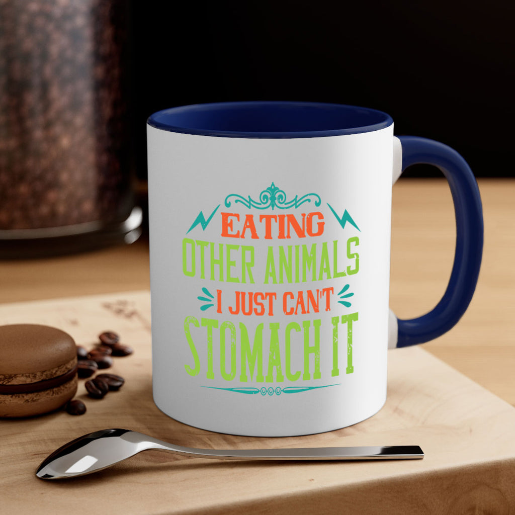 eating other animals 63#- vegan-Mug / Coffee Cup