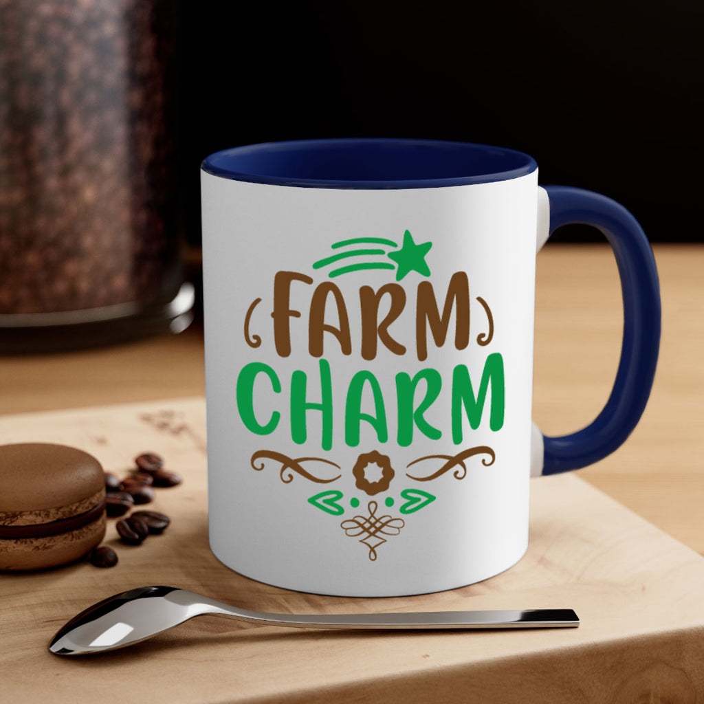 farm charm 275#- christmas-Mug / Coffee Cup