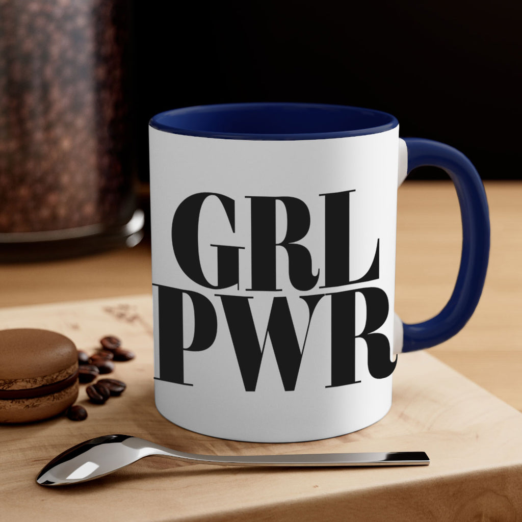 grl pwr 141#- black words - phrases-Mug / Coffee Cup