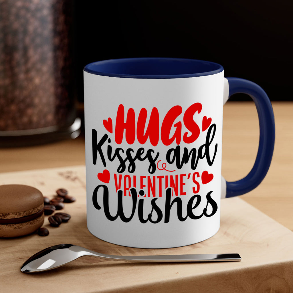hugs kisses and valentines wishes 78#- valentines day-Mug / Coffee Cup