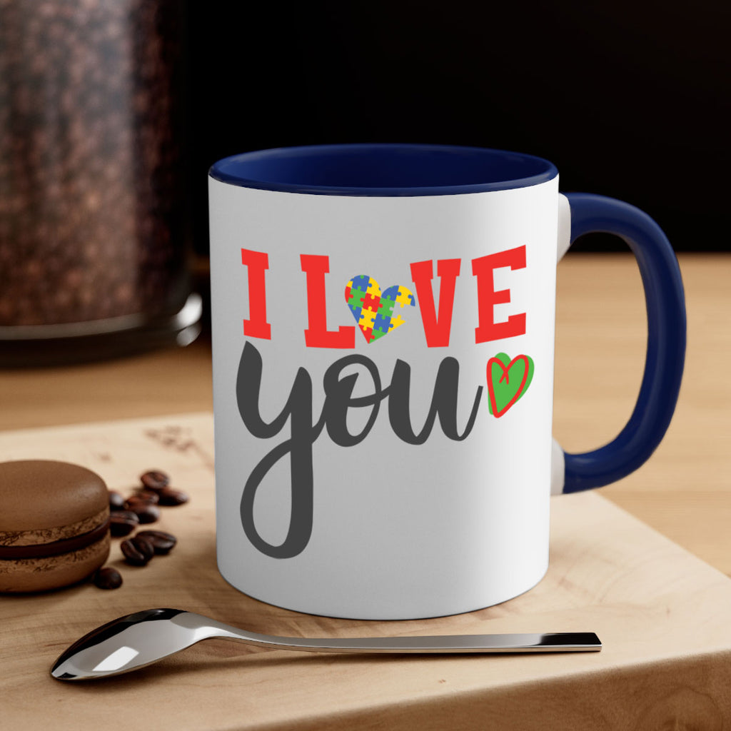 i love you Style 23#- autism-Mug / Coffee Cup