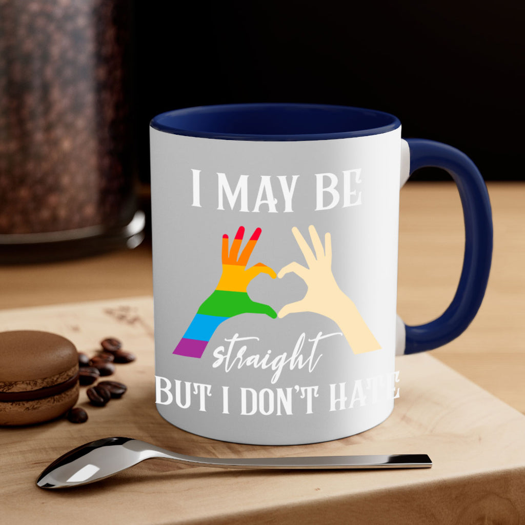 i may be straight but lgbt 125#- lgbt-Mug / Coffee Cup