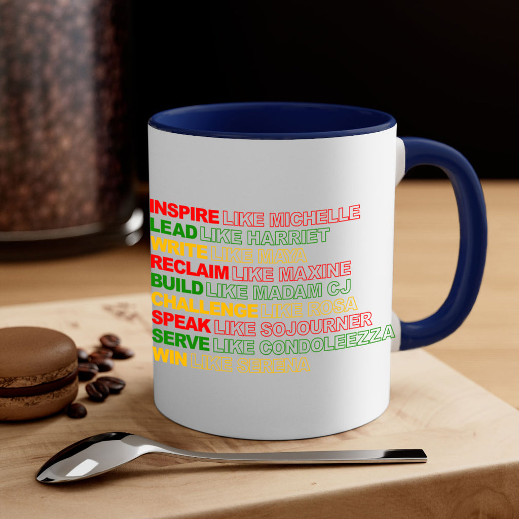 inspire like michelle 107#- black words - phrases-Mug / Coffee Cup