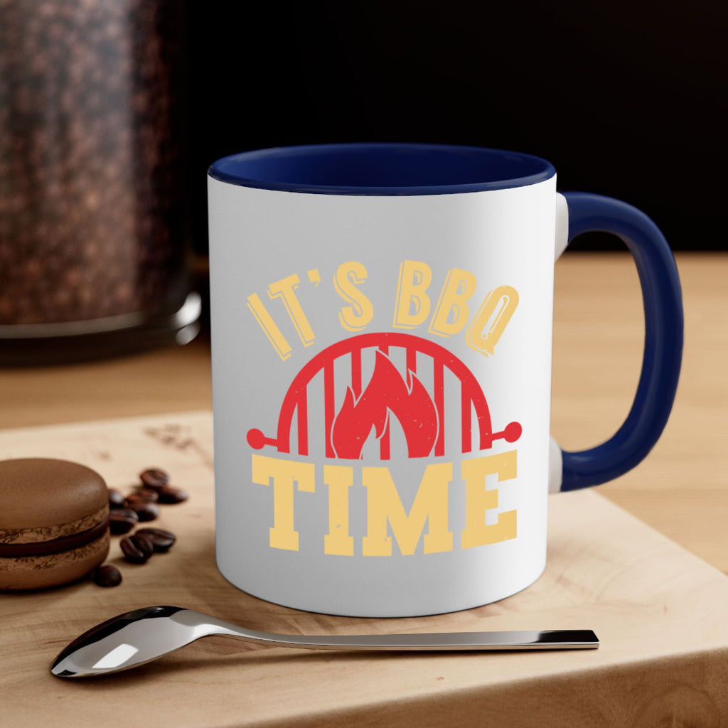 its bbq time 32#- bbq-Mug / Coffee Cup