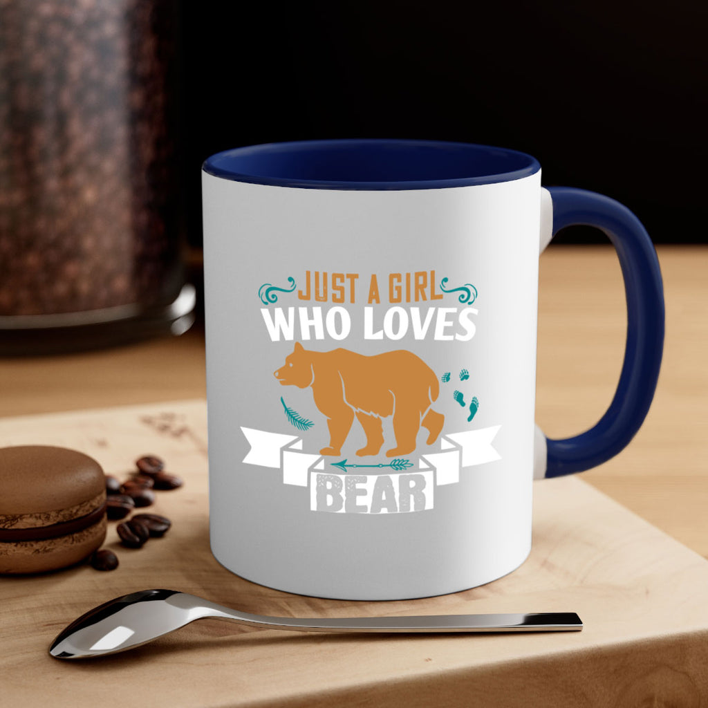 just a girl who loves bear 19#- bear-Mug / Coffee Cup