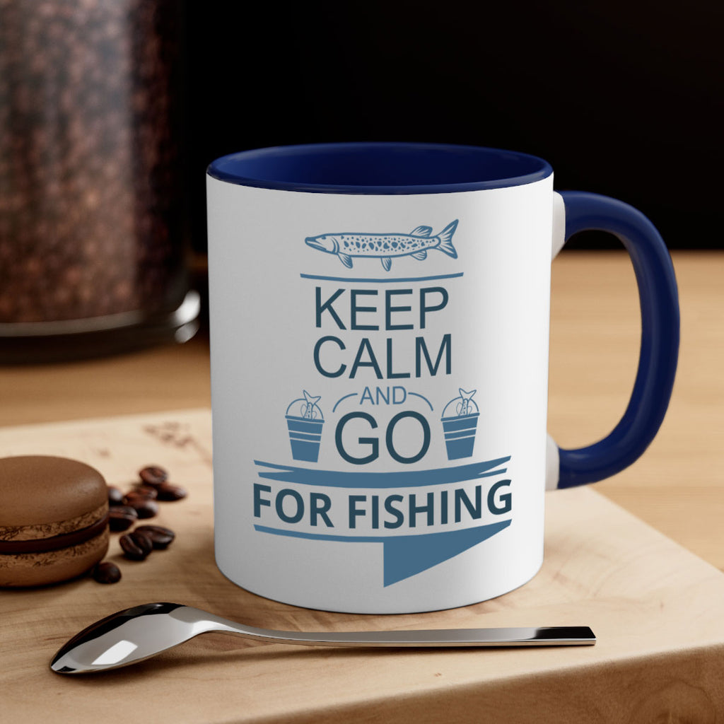 keep calm and go 67#- fishing-Mug / Coffee Cup