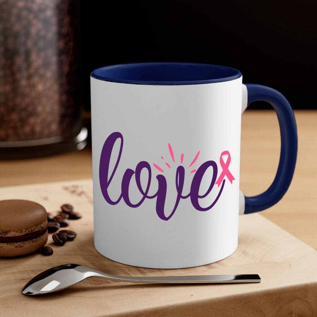 love Style 7#- breast cancer-Mug / Coffee Cup