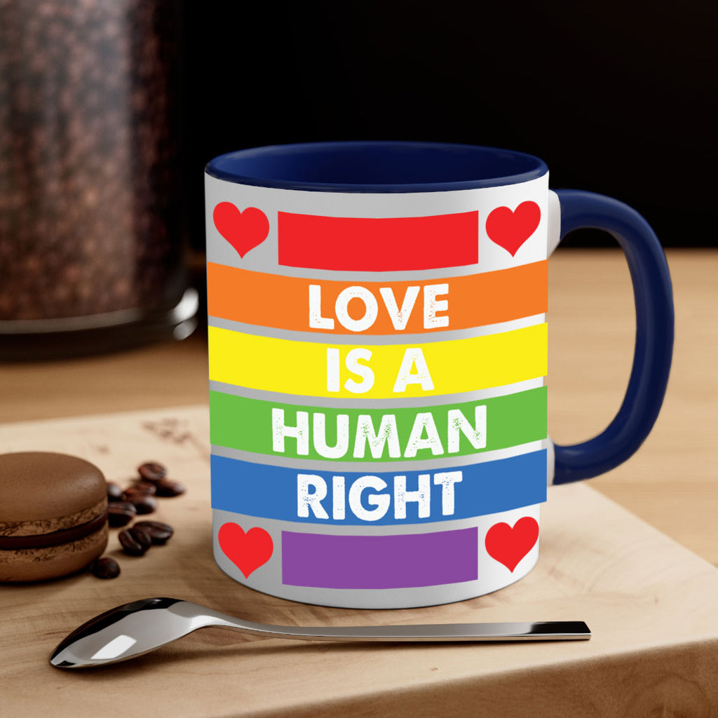 love is a human right lgbt 86#- lgbt-Mug / Coffee Cup