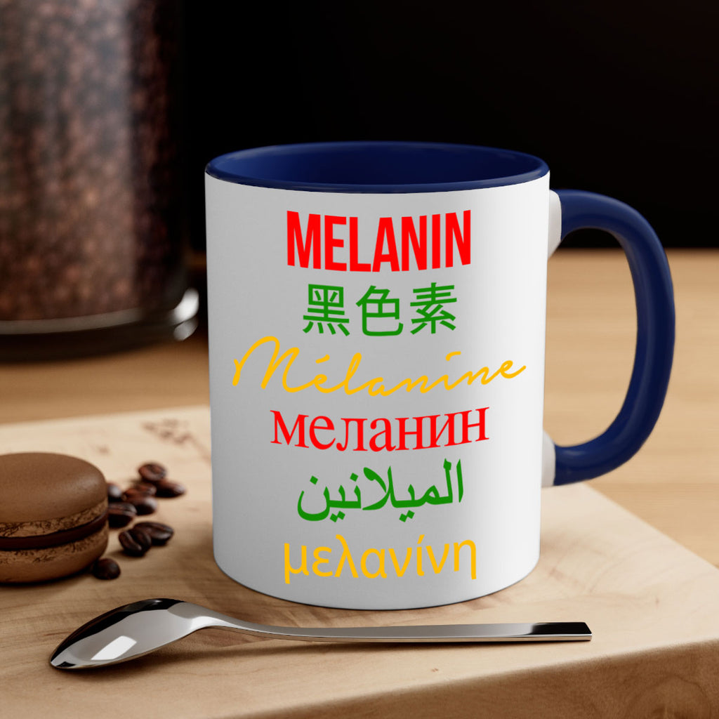 melanin multilingual 88#- black words - phrases-Mug / Coffee Cup