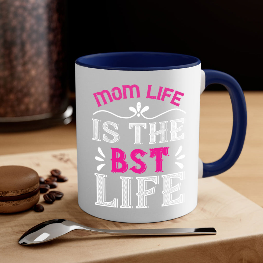 mom life is the best life 124#- mom-Mug / Coffee Cup