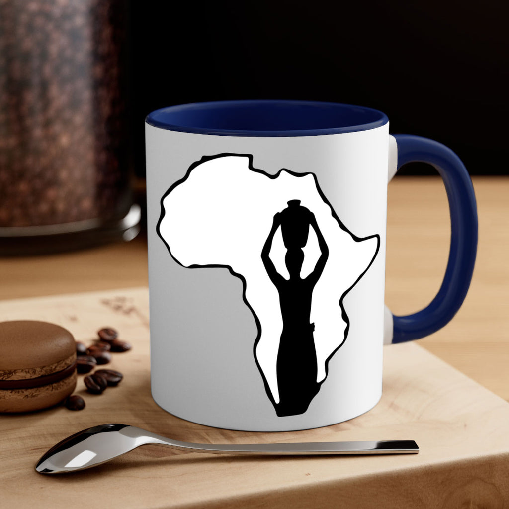 mother africa- black words - phrases-Mug / Coffee Cup