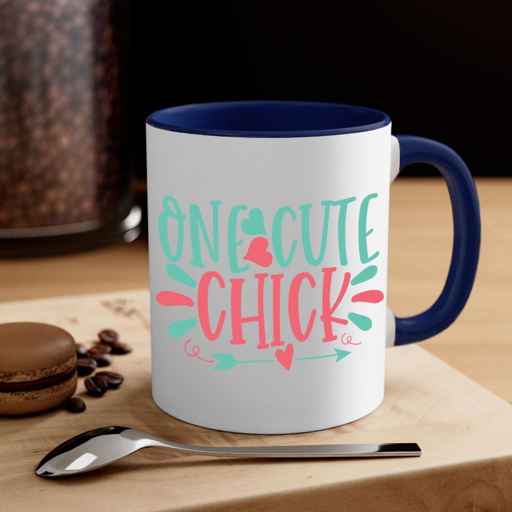 one cute chick 107#- easter-Mug / Coffee Cup