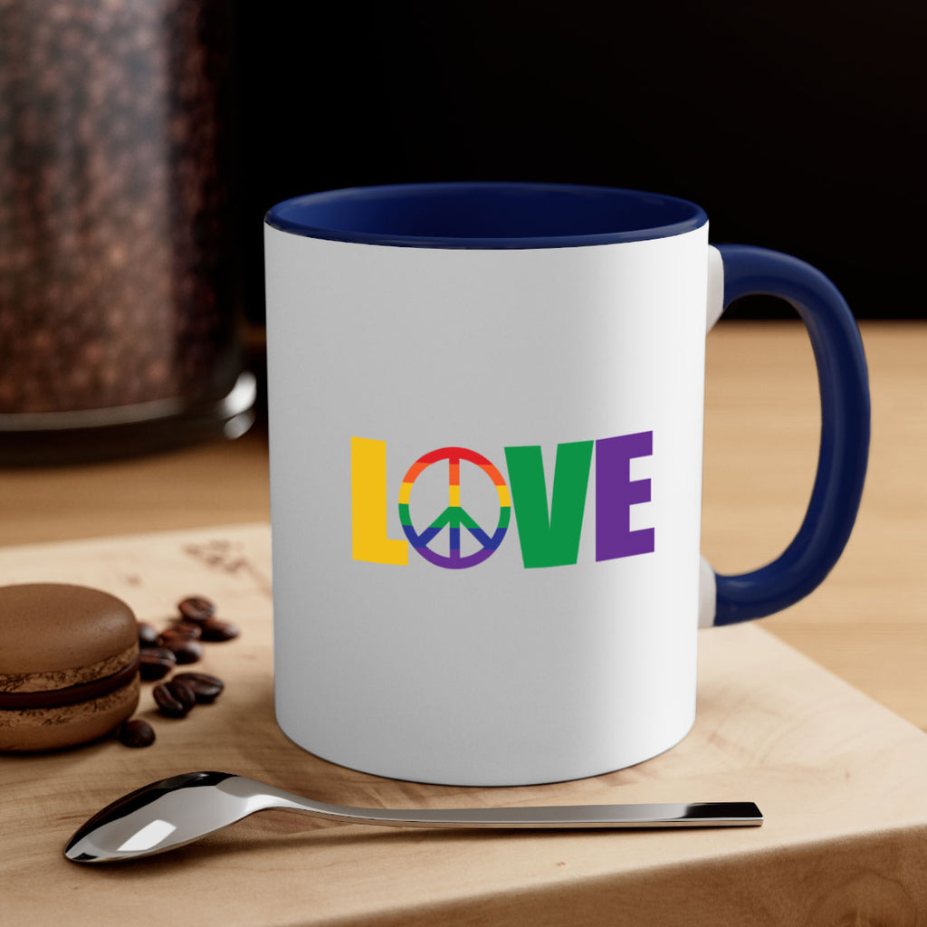 pride love peace 60#- lgbt-Mug / Coffee Cup