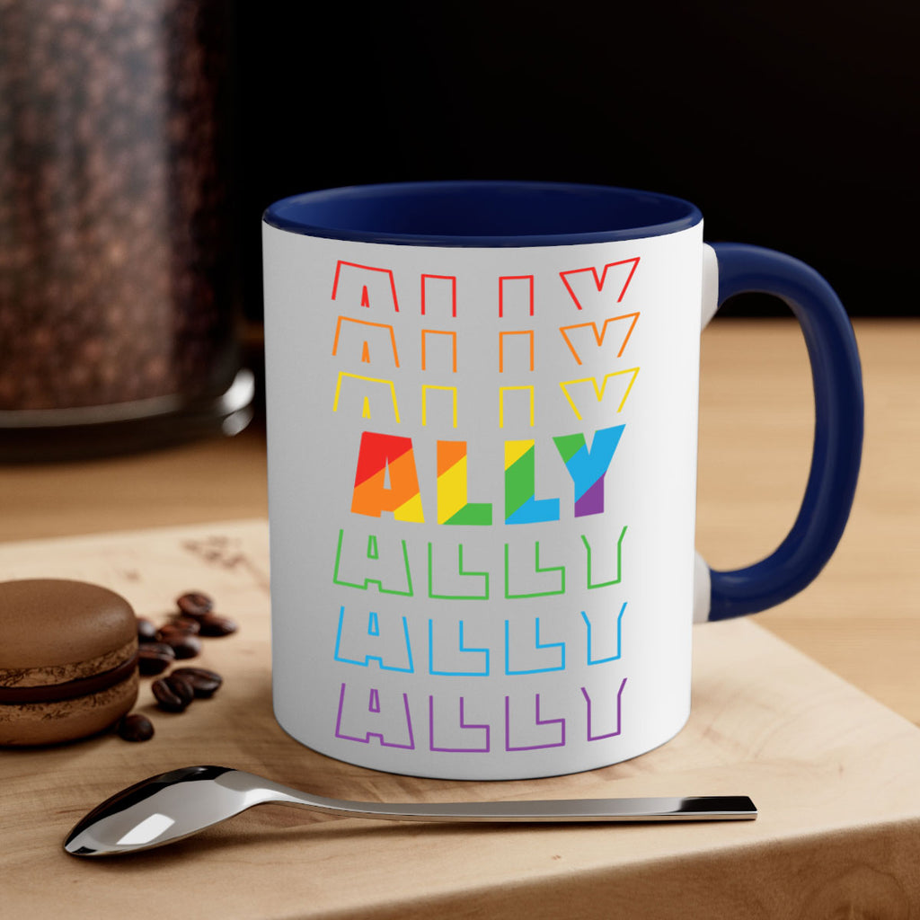 rainbow color ally lgbt 31#- lgbt-Mug / Coffee Cup