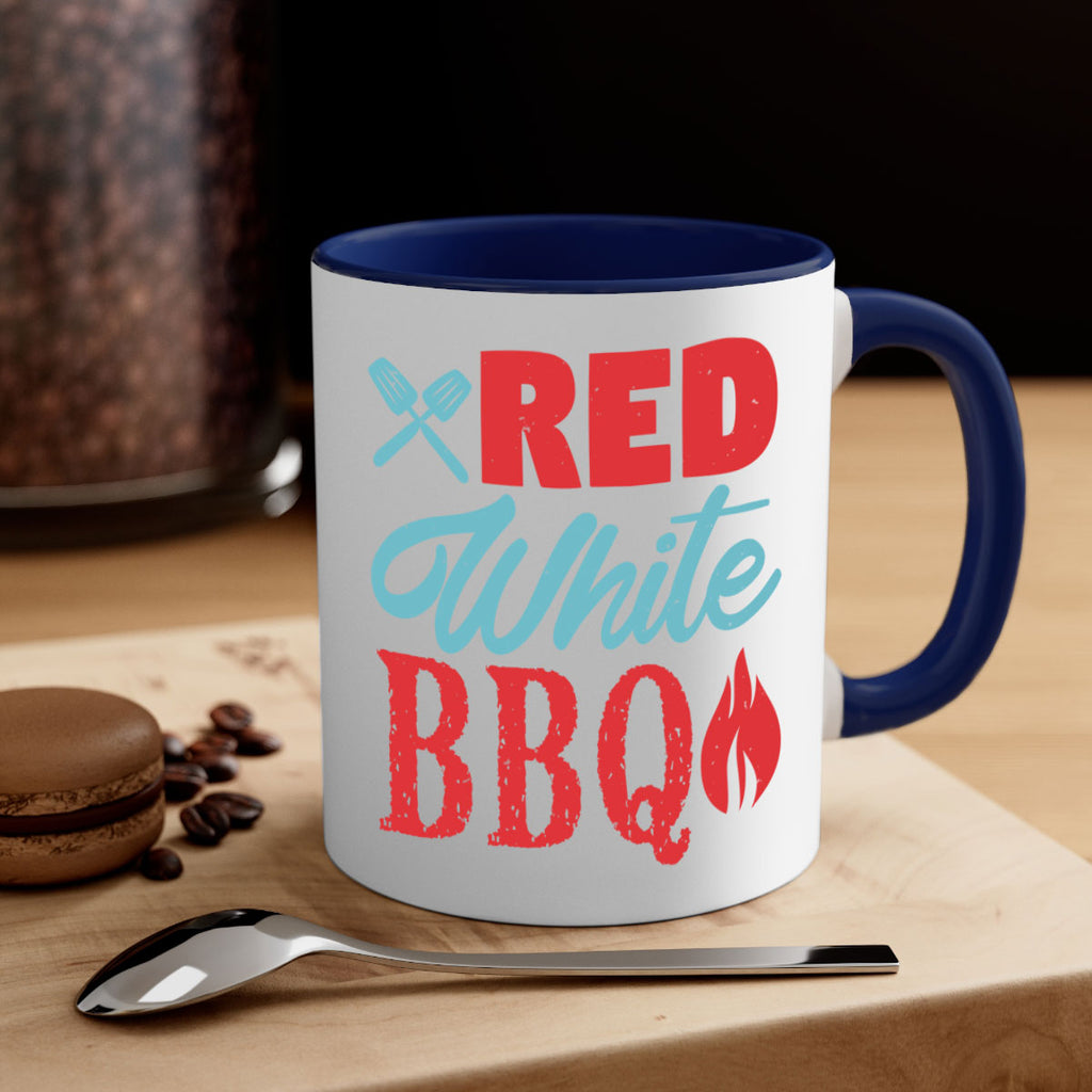 red white bbq 15#- bbq-Mug / Coffee Cup