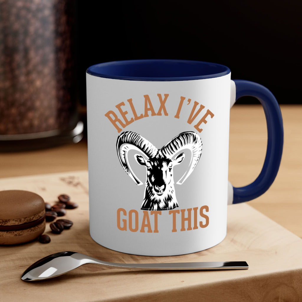 relax i’ve goat this Style 2#- goat-Mug / Coffee Cup